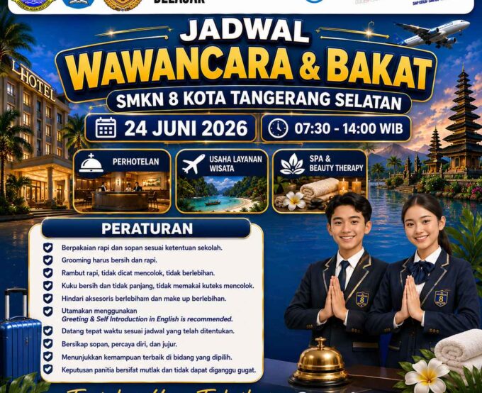Pembagian Ruangan Wawancara & Bakat